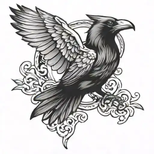 Raven Flying Name Diane Raven Crum