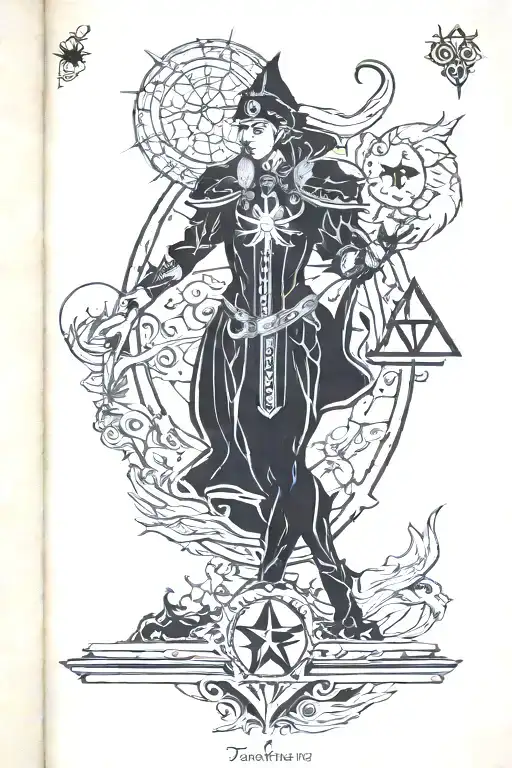 Tarot Card Book Magic