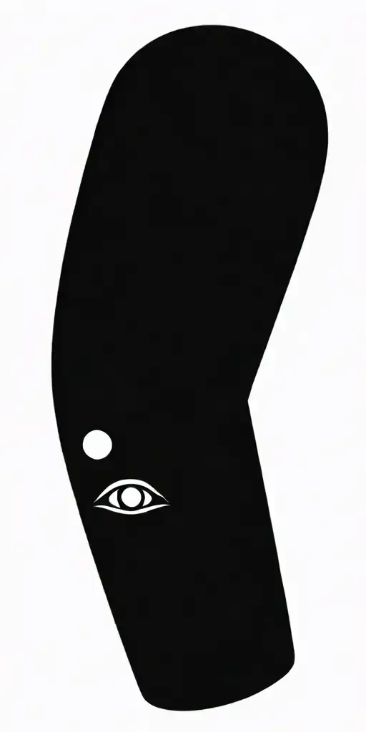 Twilight Zone Themed Tattoo Design