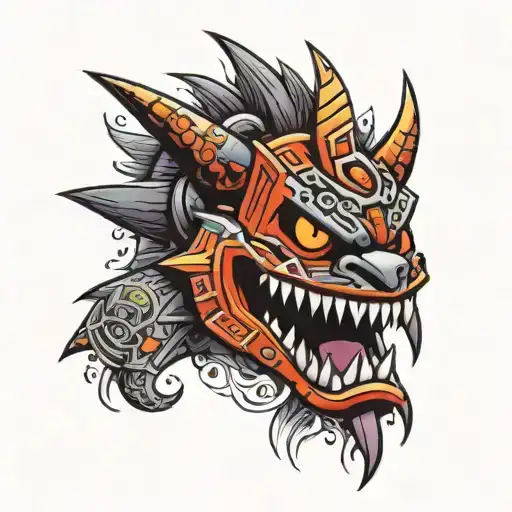 Gengar Aztec Warrior