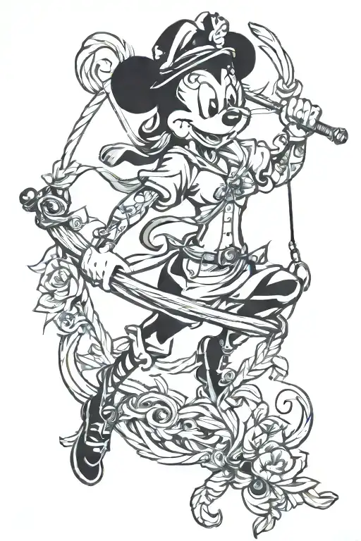 Tight Rope Walker Disney Style