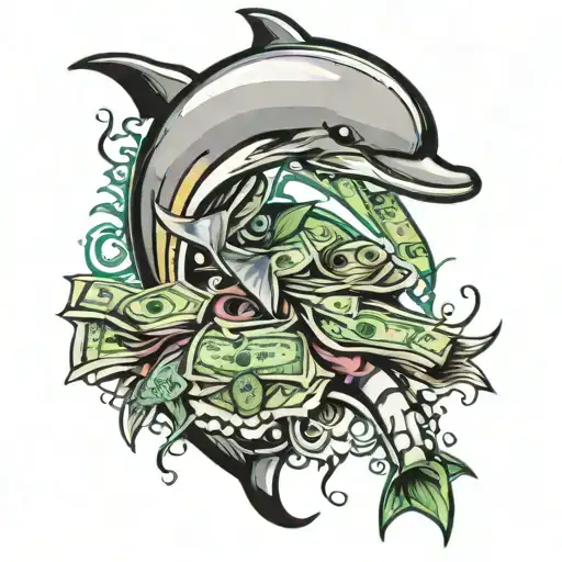 Dolphin And Money And Guns Money Drugs
