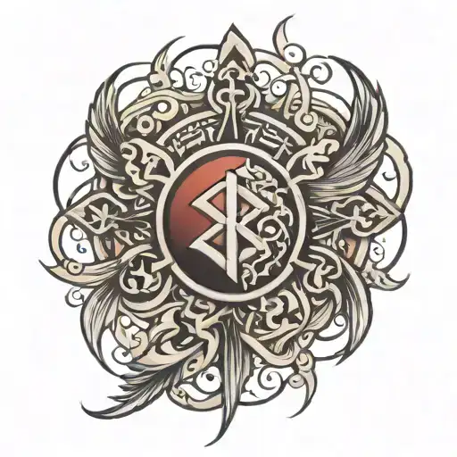 Battling Addiction Recovery Symbol