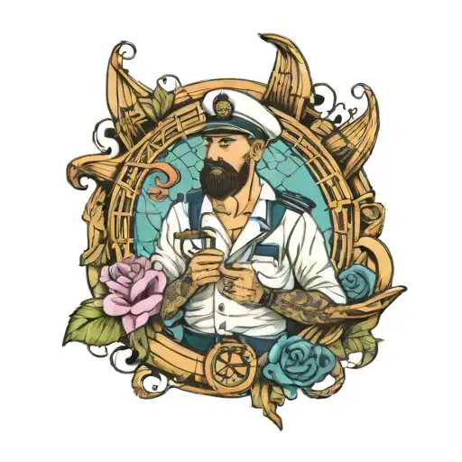 Gay Sailor Navigating