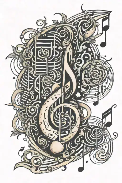 Music Notes With Lsd