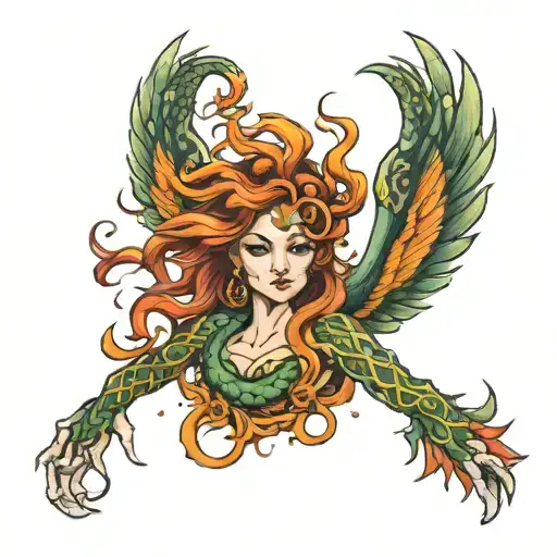 Medusa Transition Into Phoenix