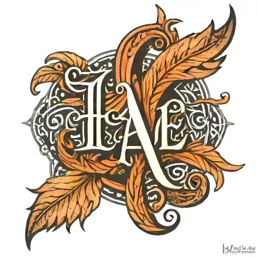 The Word Henderson In Elder Furthark Writing