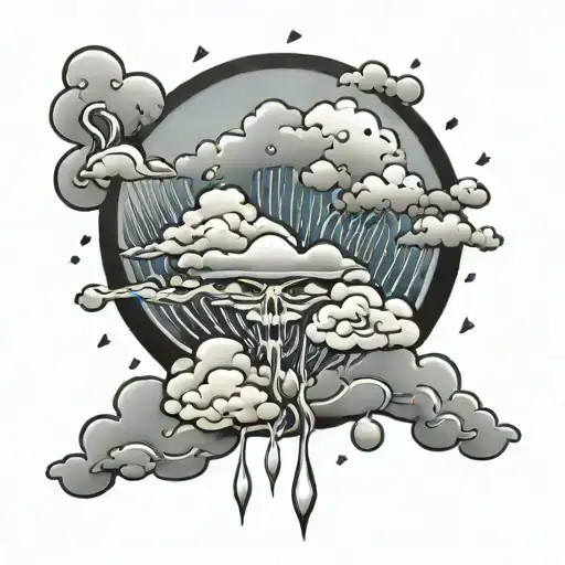 Rain Clouds And Strength