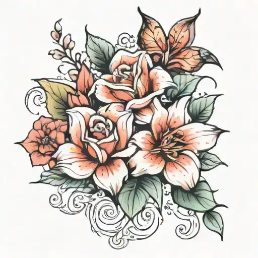 Lilly And Rose Growing