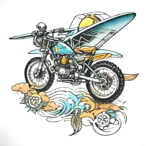 Dirtbike Airplane Fishing