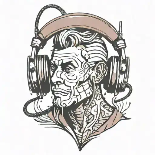 Lifeguard Listening To Music