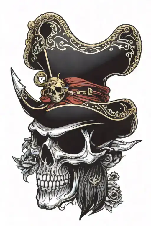 Las Vegas And Pirate Skull