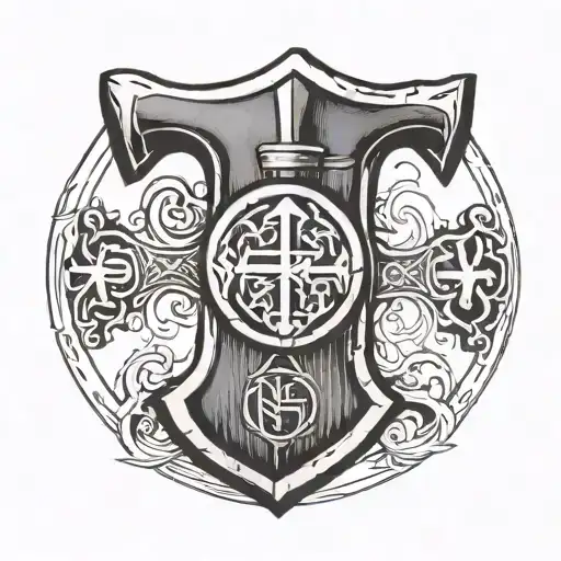 Strength Through Adversity Hammer Ingraved With Runes