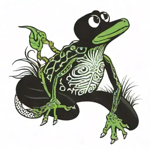 The Name Brody With The Y Using Frog Legs