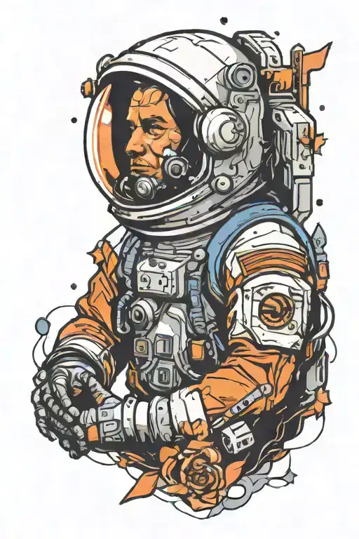Pensive Astronaut