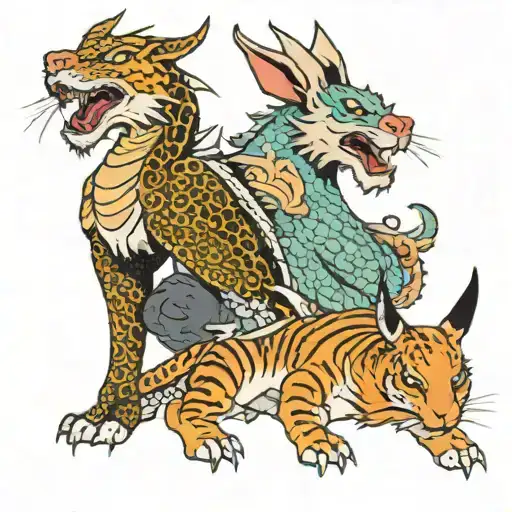 Dragon Ox Tiger Rabbit