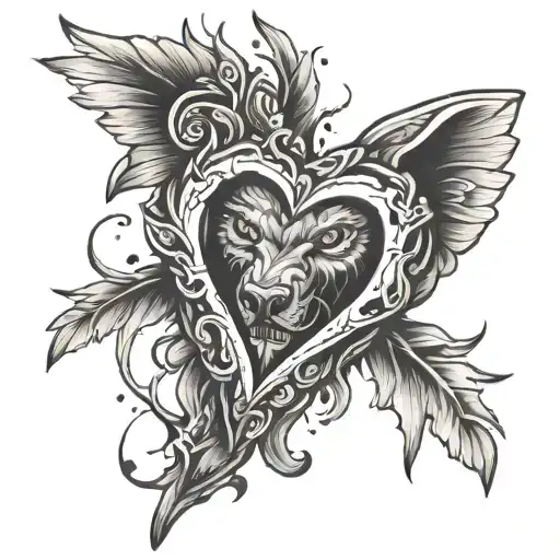 Wild Animal Broken Heart