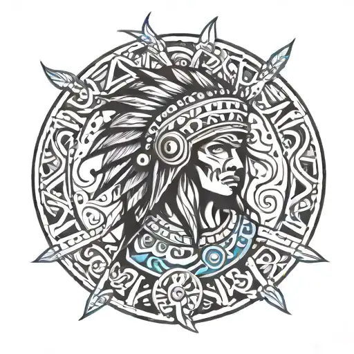 Warrior Tribe Ornament