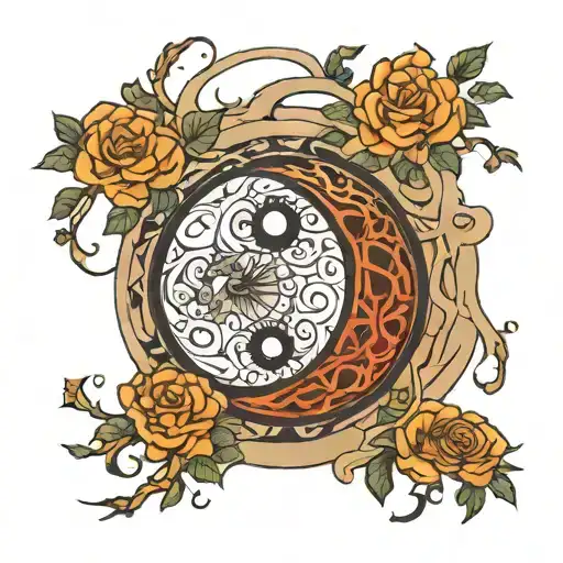 Lotr Inspired Doorway Yingyang Grace Healing