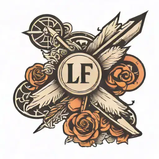 Lift Right Arrow Going With Letter L And R