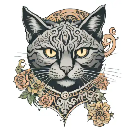 Eastern Short Har Cat Sitting