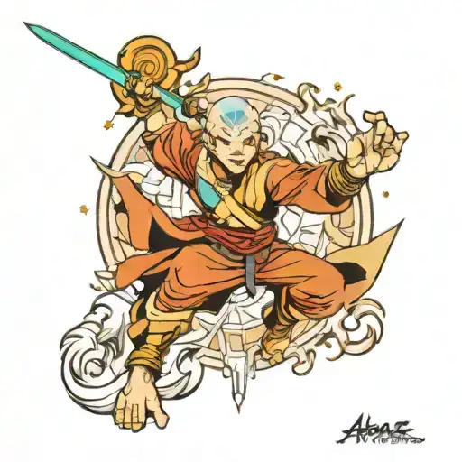 Avatar Aang Star Wars
