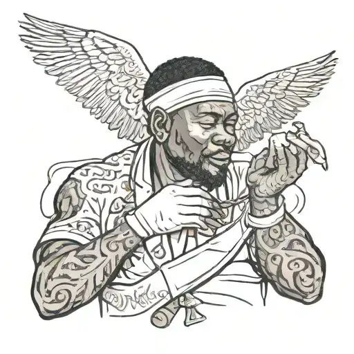 African Doctor Caring