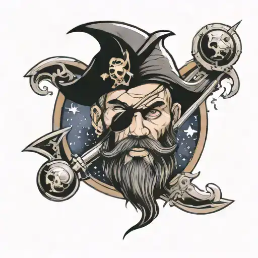 Space Pirate With A Beard