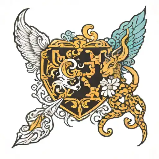 Intertwine Leo Gemini Aquarius Sign