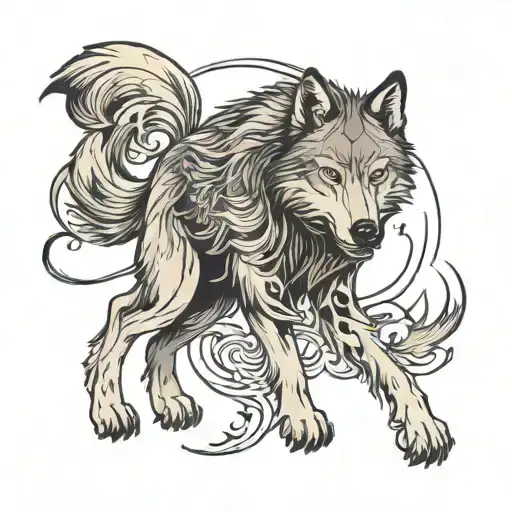 Wolf Walking Towards You