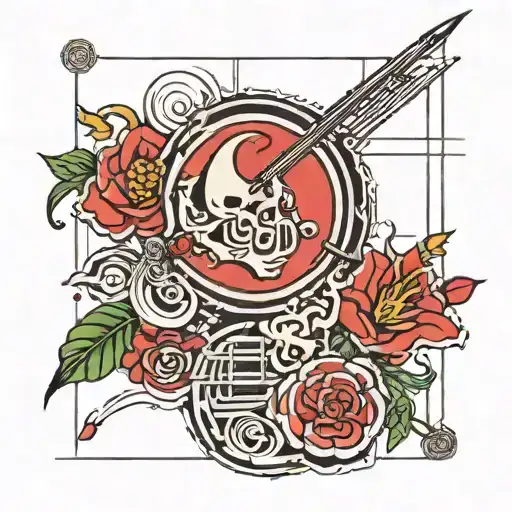 Japanese Style Music Sheet