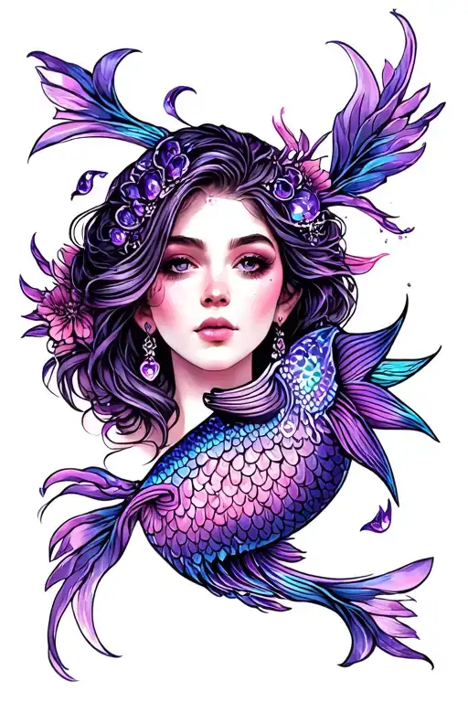 Rhonda Amethyst Pisces Pink