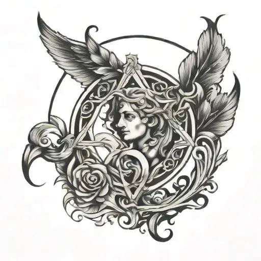 Greek Mythology Symbol Integrated