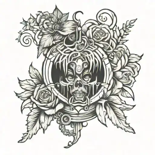 Black Juice Wrld Tattoo Design