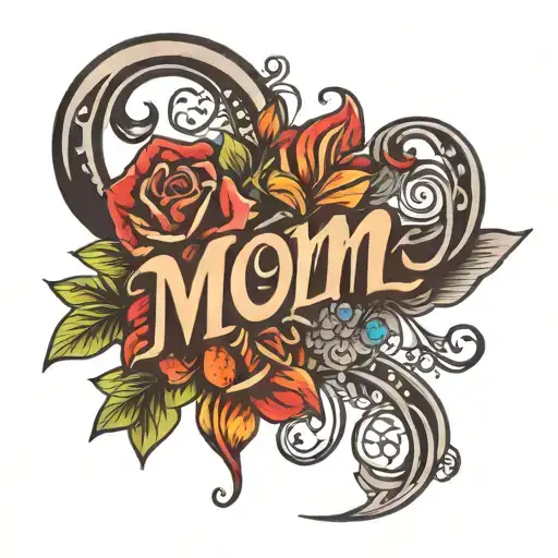 Mom Name Written