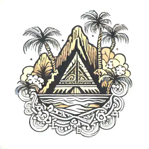 Small Polynesian Mountain