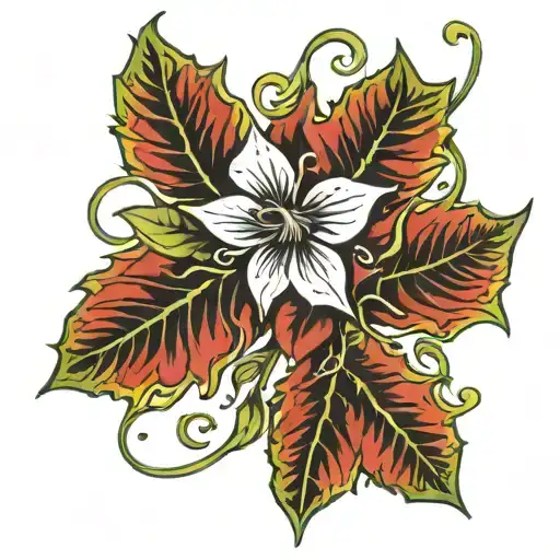 Straight Leaf Vine Wrapping