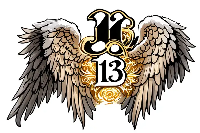 Angel Wings And Number 13 Incorporated