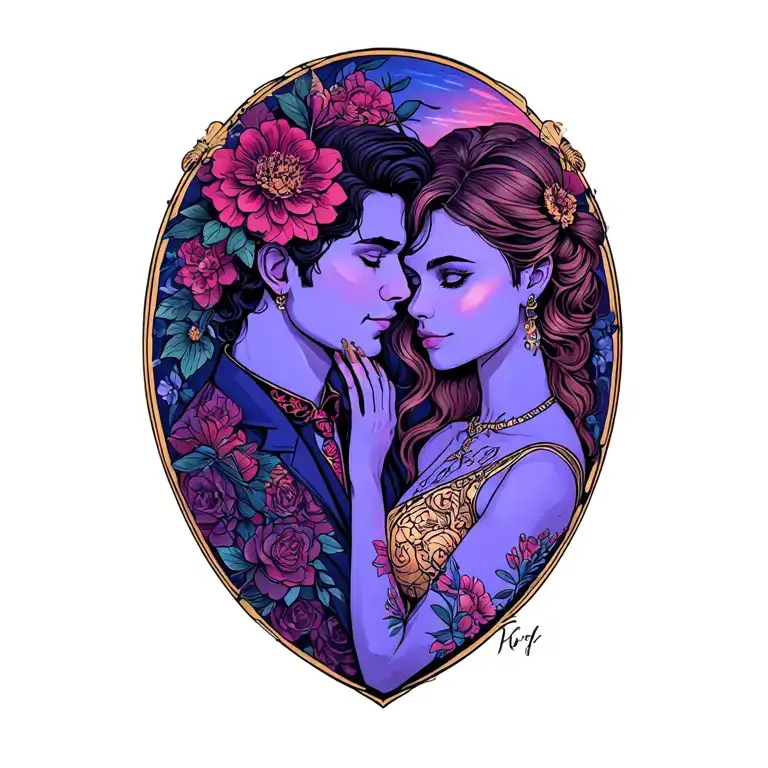 Husband And Wife Soulmates Matching