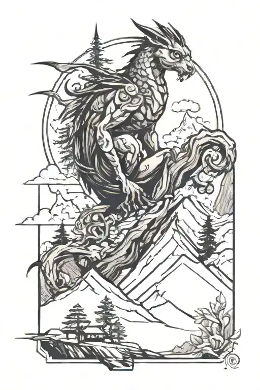 Vivern On A Mountain