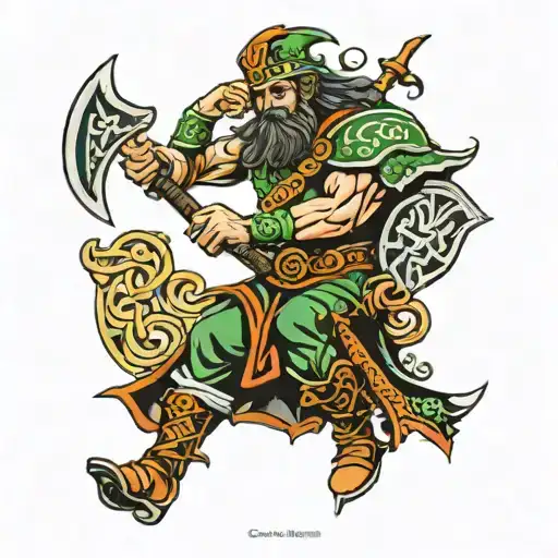Irish Celtic Warrior