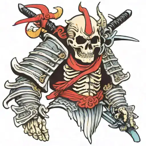 Samurai Skeleton