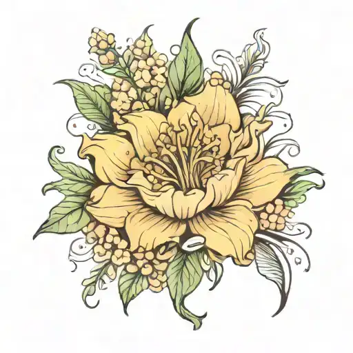 May Birth Flower August Birth Flower
