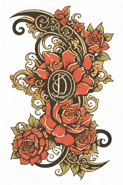 Divinity Love Strenght Serenity Courage In Arabic Writing