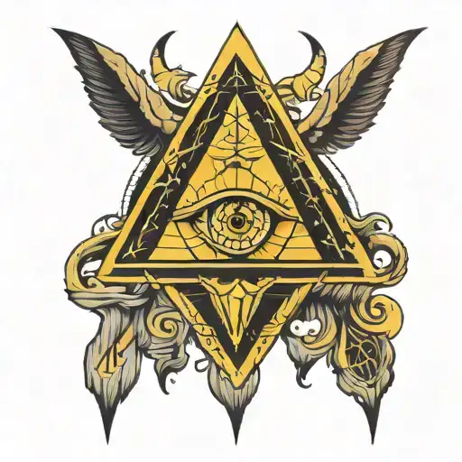 Bill Cipher Dark Design