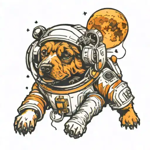 Astronaught Dog