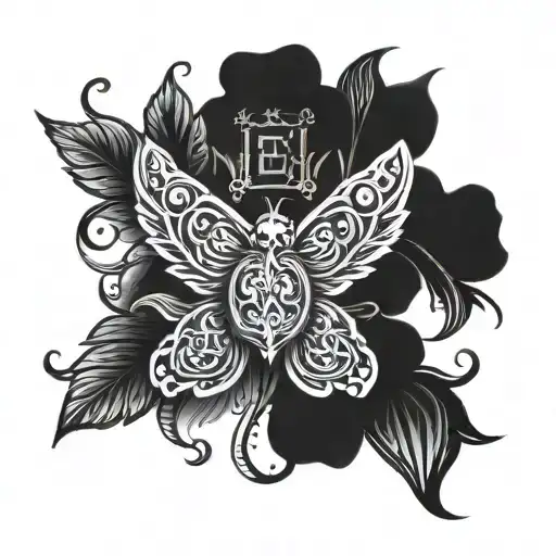 2 Parents 4 Kids Names Incorporated Into The Design