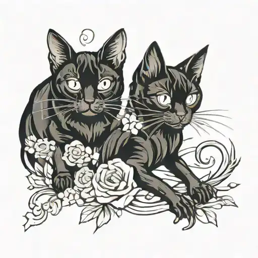 2 Black Cats Strokes