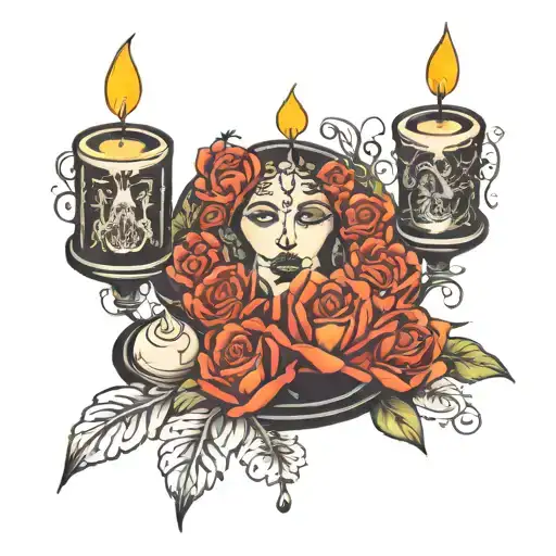 Black Altar 7 Candles