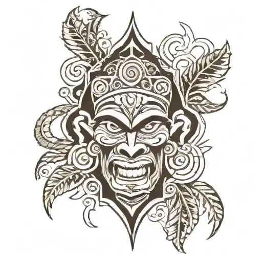 Forearm Tribal Filipino Design